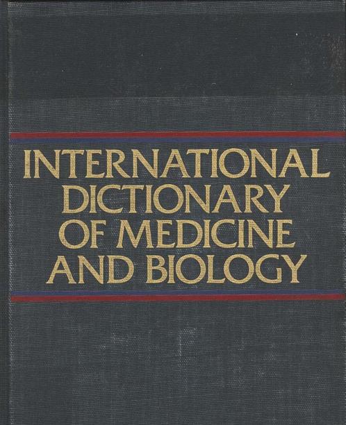 International dictionary of medicine and biology, Boeken, Wetenschap, Gelezen, Overige wetenschappen, Ophalen of Verzenden