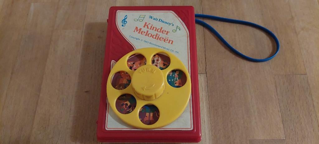 Walt disney kinder melodieën 1963 wonderland music, Ophalen of Verzenden