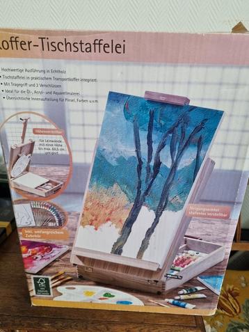 Tafel schilders ezel compl.zie foto,s beschikbaar voor biedingen