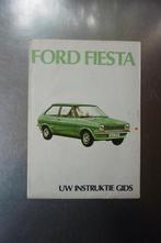 Ford Fiesta instruktiegids + bediening en onderhoud, Ophalen of Verzenden