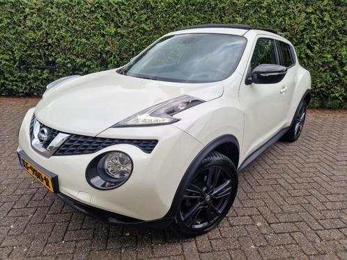 Nissan JUKE 1.2 DIG-T Connecta parelmoer full option, Auto's, Nissan, Bedrijf, Juke, ABS, Airbags, Bluetooth, Boordcomputer, Climate control