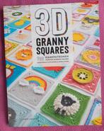 Haakboek 3D Granny Squares, nieuw, Hobby en Vrije tijd, Breien en Haken, Nieuw, Ophalen of Verzenden