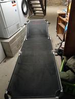 Zonnebed met gezichtsluifel - in goede staat!, Tuin en Terras, Ligbedden, Ophalen, Gebruikt, Metaal, Verstelbaar