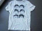Mexx t-shirt mt M, regular fit, wit + opdruk, nieuw, Nieuw, Mexx, Maat 48/50 (M), Wit