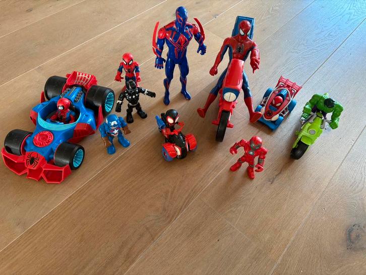 Spiderman (Marvel) complete set, Kinderen en Baby's, Speelgoed | My Little Pony, Zo goed als nieuw, Ophalen of Verzenden
