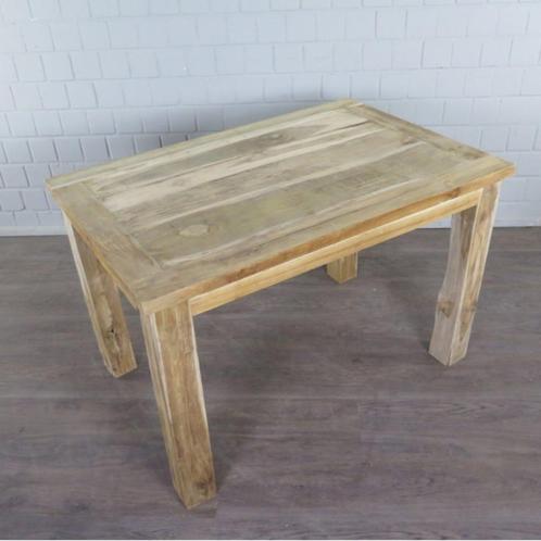 21350 Bistrotafel, cafetafel, massief teak, Huis en Inrichting, Overige Huis en Inrichting, Nieuw, Ophalen of Verzenden