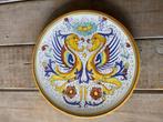 Vintage Italiaans keramisch bord. Deruta Raffaellesco Italie, Ophalen