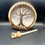Houten Sjamaan Trommel Naturel Rand Drum Nieuw 25cm, Ophalen of Verzenden, Zo goed als nieuw, Overige typen