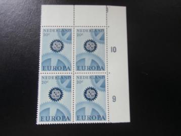 NL 1967; PLAATFOUT 884 PM3 in hoekblok LEES beschikbaar voor biedingen