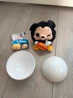 Disney Snackles Mickey Mouse Knuffel, Ophalen of Verzenden, Nieuw, Overige typen