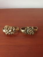 2 antieke messing servetringen ZGAN!!, Antiek en Kunst, Antiek | Koper en Brons, Ophalen of Verzenden, Brons