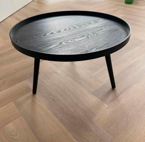 WOOOD salontafel, Huis en Inrichting, Tafels | Bijzettafels, Zo goed als nieuw, Rond, Hout, Ophalen of Verzenden