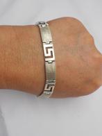 Zilveren vintage unisex armband nr.1489