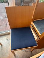 Arco flex design stoel met originele blauwe zitting, Huis en Inrichting, Ophalen, Modern design, Blauw, Zo goed als nieuw