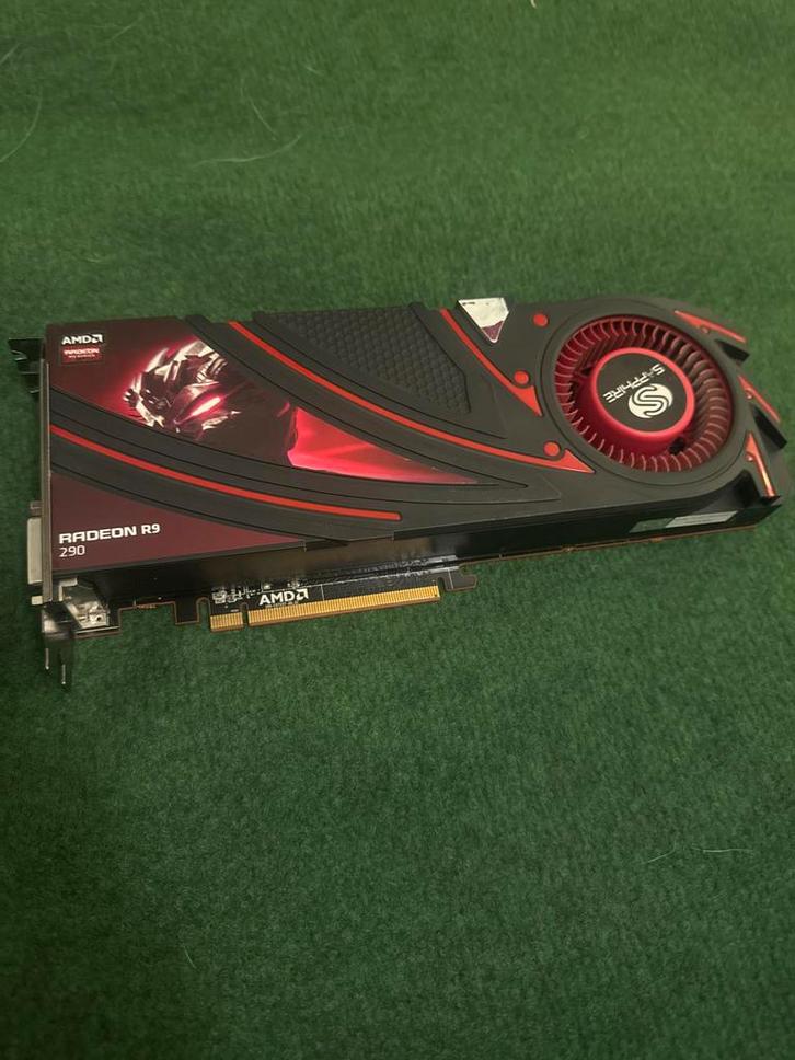 AMD Radeon R9 290 4GB Videokaart, Computers en Software, Videokaarten, Gebruikt, AMD, PCI-Express 3.0, GDDR5, HDMI, Ophalen of Verzenden
