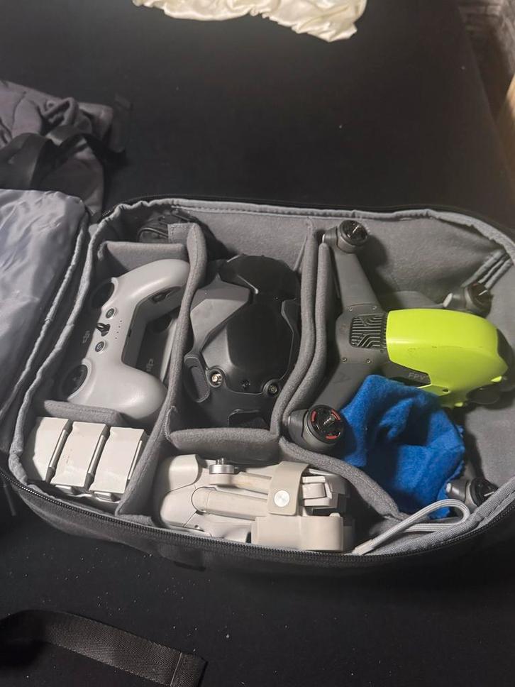 DJI FPV & Mini 3 Pro Drone met Tas + Extra's, Audio, Tv en Foto, Drones, Gebruikt, Cameradrone, Topkwaliteit, DJI, 250 tot 900 gram