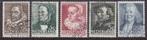 4181 - Nederland nvph 305/309 gestempeld , Zomerzegels, Verzenden, T/m 1940, Gestempeld