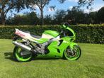 Kawasaki ZX6R ninja, Super netjes,77 kw, 105 pk ,groen wit, Motoren, Motoren | Kawasaki, 600 cc, Particulier, 4 cilinders, Sport