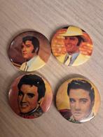 4 Elvis Presley buttons jaren 50 jaren 60 MOOI porto 2,75, Verzamelen, Speldjes, Pins en Buttons, Ophalen of Verzenden, Overige onderwerpen