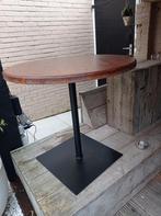 Bistrotafel met metalen voet, Huis en Inrichting, Tafels | Statafels, Ophalen