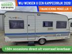 HOBBY EXCELLENT 470 MOVER + VOORTENT + DWARSBED + FIETSENDR, Caravans en Kamperen, Caravans, Rondzit, Hobby, Bedrijf, 6 tot 7 meter