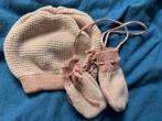 Disana muts beanie en wantjes merinowol, Meisje, Ophalen of Verzenden, Zo goed als nieuw, Disana