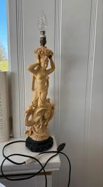 Vintage antieke chinese lamp draak met vrouw, Ophalen of Verzenden