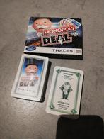 Monopoly deal Thales, Kaartspel (nieuw), Hobby en Vrije tijd, Gezelschapsspellen | Kaartspellen, Vijf spelers of meer, Ophalen of Verzenden