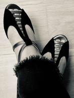 Werner Kern Holly, zwart suede en metallic koper. Nieuw! 36, Ophalen of Verzenden, Nieuw, Schoenen