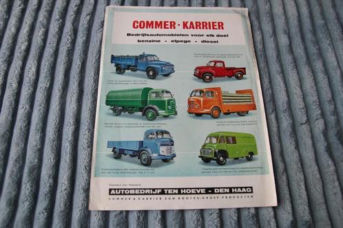 Commer Karrier  Bedrijfsmobielen voor elk doel, Boeken, Auto's | Folders en Tijdschriften, Gelezen, Ophalen of Verzenden