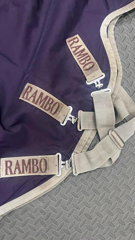 Rambo Wug Lite 6.0, Dieren en Toebehoren, Paarden en Pony's | Dekens en Dekjes, Zo goed als nieuw, Deken, Ophalen of Verzenden