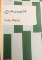Gesigneerd Kader Abdolah, Spijkerschrift. Zo goed als nieuw, Ophalen of Verzenden, Zo goed als nieuw, Kader Abdolah, Nederland