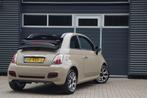 Fiat 500 C 0.9 TwinAir Turbo 500S AUT LEDER PDC NAVI VIRTUAL, Auto's, Gebruikt, Leder en Stof, Origineel Nederlands, Bedrijf