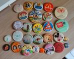 Verzameling buttons uit de 70e en 80e jaren, Verzamelen, Speldjes, Pins en Buttons, Ophalen of Verzenden, Zo goed als nieuw, Overige onderwerpen