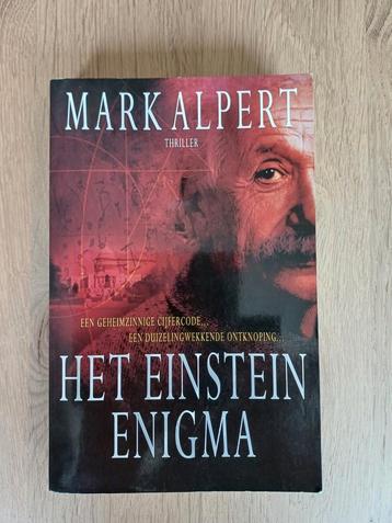 GRATIS: Boek thriller - M. Alpert - Het Einstein Enigma beschikbaar voor biedingen