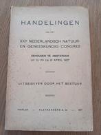XXIe Nederlandsch Natuur-en Geneeskundig Congres 1927, Ophalen of Verzenden, Gelezen, Natuurwetenschap