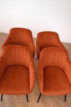 4 eetkamerstoelen in goede staat kwantum, Huis en Inrichting, Ophalen, Minder dan 50 cm, Gebruikt, Minder dan 75 cm