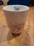 Mok Marjolein Bastin vlinders en hortensia, Huis en Inrichting, Keuken | Servies, Ophalen of Verzenden, Zo goed als nieuw, Overige stijlen