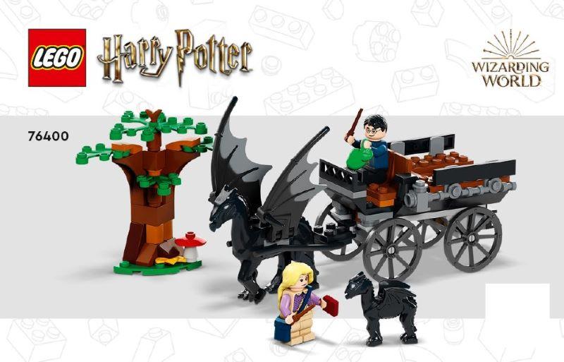 Lego | Harry Potter | Rijtuig en Thestralissen | 76400, Lego, Lego, Nieuw, https://legohouse.com/en-gb/info/contact-us/