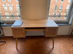 1 x Scandinavisch en bohemien Bureau met Vlechtwerk Deuren, Ophalen, Zo goed als nieuw, Bureau