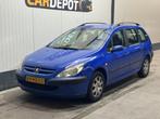 Peugeot 307 Break 1.4 HDi XS, Auto's, Stof, Gebruikt, 1398 cc, Blauw