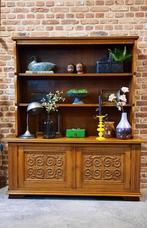 Retro vintage mid century art deco boekenkast buffet kast !, Antiek en Kunst, Antiek | Meubels | Kasten, Ophalen