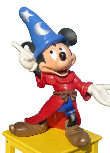 Mickey Fantasia Groot Disney Beeld 55 cm Tovenaarsleerling