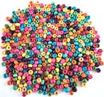 Houten kleurige kralen 5 mm, Verzenden, Nieuw, Kraal