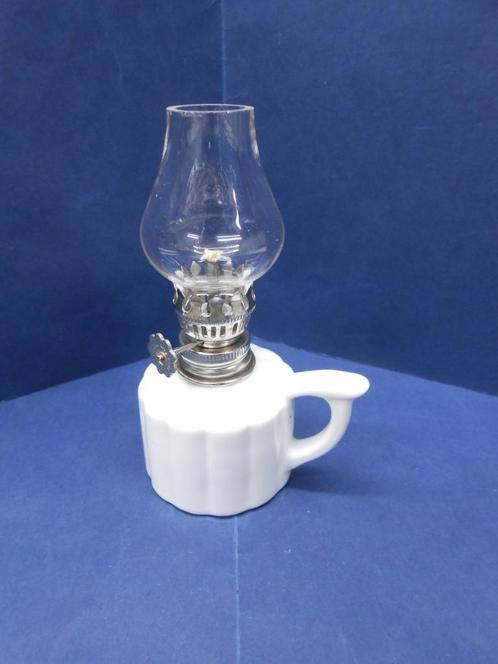 Mini Olielampje, Tafellampje, keramiek, Antiek en Kunst, Antiek | Lampen, Ophalen of Verzenden