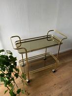 Vintage Gouden Bar Trolley Woonaccessoire Antiek Stijlvol De, Ophalen