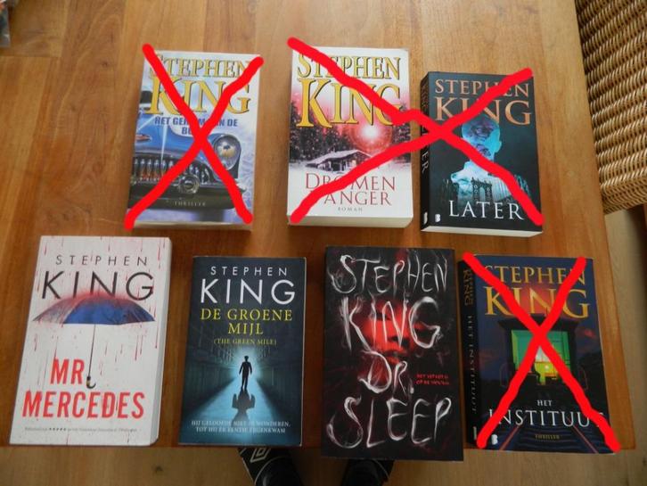 3x Stephen King ( zgan ) los 3,- of samen 8 euro, Boeken, Thrillers, Zo goed als nieuw, Amerika, Ophalen of Verzenden