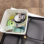 Viskoffer+ plattaou, Ophalen of Verzenden, Gebruikt, Werphengel