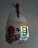 Spiegel hangend aan touw lijstloos nieuw, Minder dan 50 cm, Ophalen of Verzenden, Zo goed als nieuw, Minder dan 100 cm