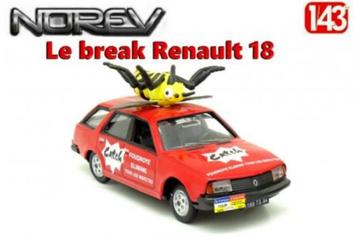 Norev 1/43 : Renault 18 Break "Catch" Tour de France beschikbaar voor biedingen